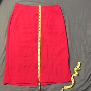 Deep rich pink. Not hot!